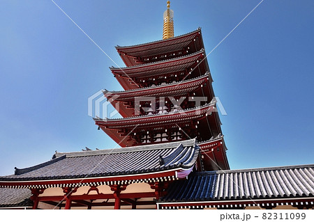 浅草寺　五重塔 82311099
