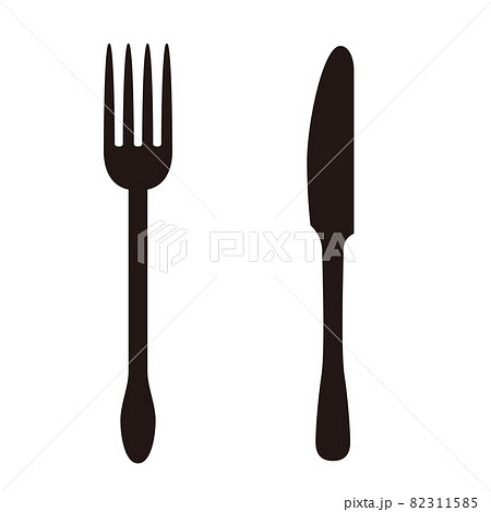 ナイフとフォークのベクターイラストのイラスト素材 ナイフとフォークのベクターイラストのイラスト素材
