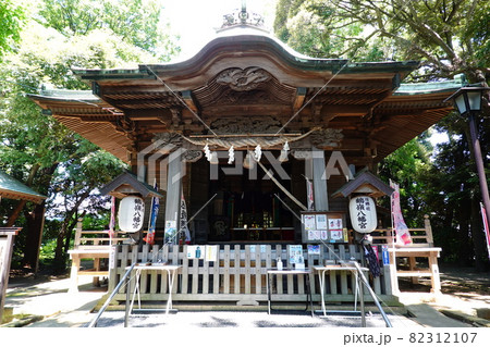 鶴嶺八幡宮 の写真素材 [82312107] PIXTA