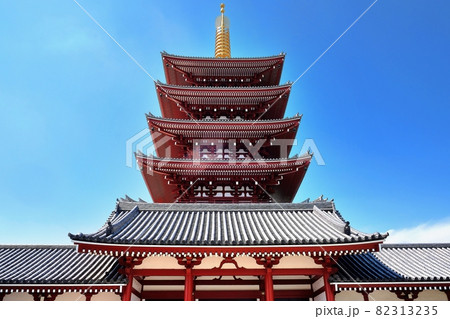 浅草寺　五重塔 82313235