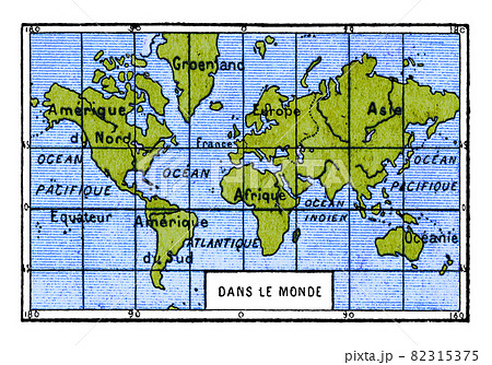 フランスの古地図