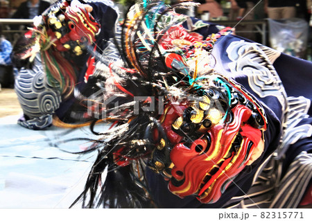 獅子舞の動きがある作品 獅子舞の動きがある作品 82315771