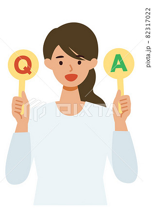 私服の女性の上半身イラスト Q&A 私服の女性の上半身イラスト Q&A 82317022