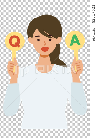 私服の女性の上半身イラスト Q&A 私服の女性の上半身イラスト Q&A 82317022