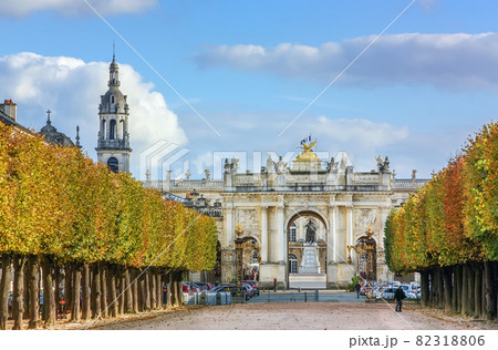 Arch Here, Nancy, Franceの写真素材 [82318806] - PIXTA