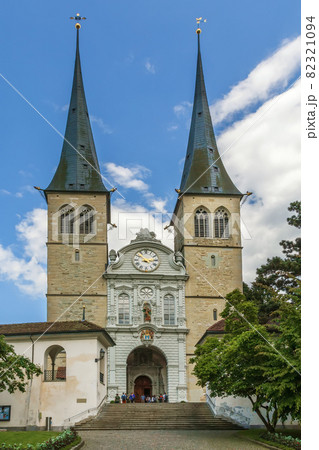 Church of St. Leodegar, Lucerne, Switzerland. 82321094