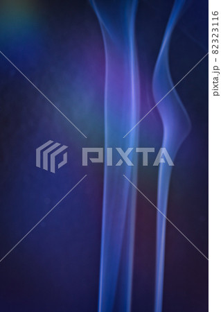 Smoky clouds on blue and black background Smoky clouds on blue and black background 82323116