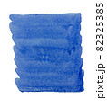 Blue watercolor background. Painted texture isolated on white 82325385