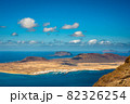 The Graciosa island from Lanzarote 82326254