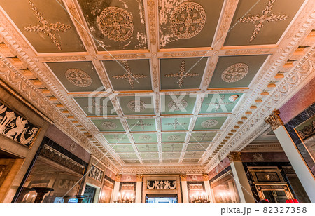 interiors of Villa Vizcaya, Miami, Florida, usa 82327358