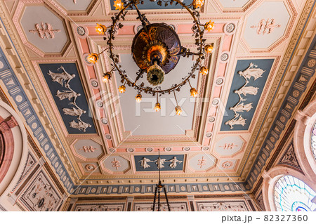 interiors of Villa Vizcaya, Miami, Florida, usa interiors of Villa Vizcaya, Miami, Florida, usa 82327360