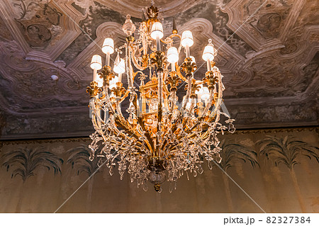 interiors of Villa Vizcaya, Miami, Florida, usa 82327384