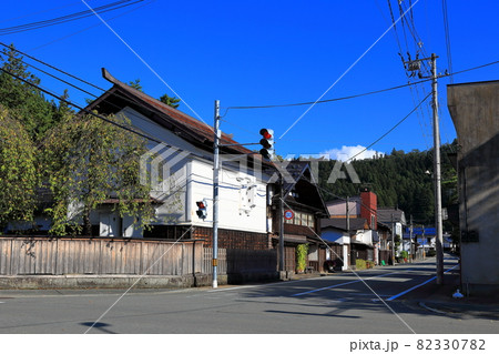 羽州街道 金山町街並風景 羽州街道 金山町街並風景 82330782