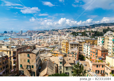 Port of Genoa in Italy Port of Genoa in Italy 82331084