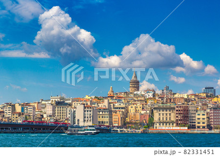 Galata Tower in Istanbul, Turkey 82331451