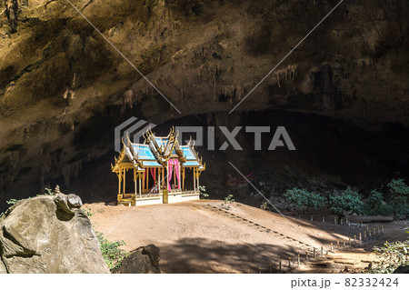 Royal pavilion in Phraya Nakorn cave 82332424
