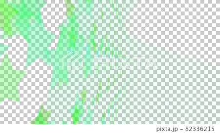 CGスター　多数の星形で構成された背景素材　光源あり 82336215