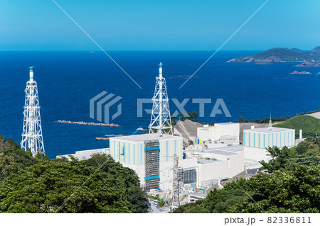 島根原子力発電所　2021年9月　原発風景 82336811