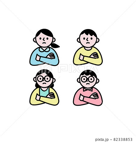 考える子供イラスト素材のイラスト素材 3353