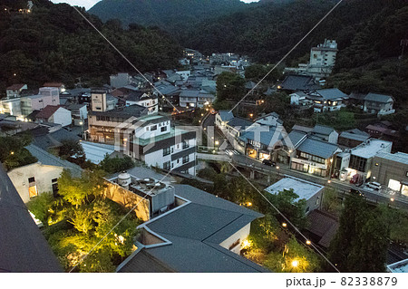 山陰湯村温泉の夜景 山陰湯村温泉の夜景 82338879