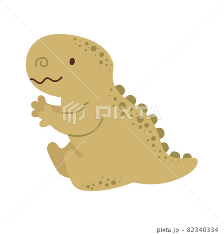 Cute baby dino in scandinavian style. Cartoon dinosaurs animal for kids cards, baby shower, t-shirt, birthday invitation, house interior. Bohemian childish vector illustration. Cute baby dino in scandinavian style. Cartoon dinosaurs animal for kids cards, baby shower, t-shirt, birthday invitation, house interior. Bohemian childish vector illustration. 82340334
