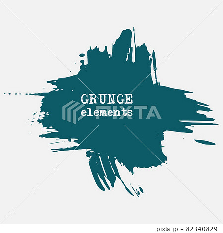 vector splats splashes and blobs of blue ink paint in different shapes drips vector splats splashes and blobs of blue ink paint in different shapes drips 82340829