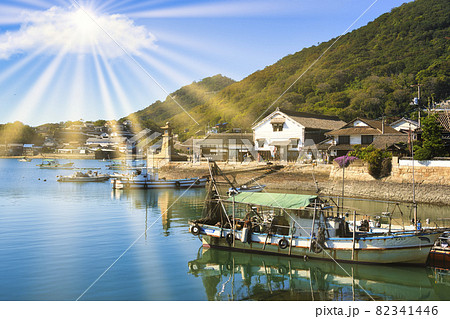 鞆の浦の古い町並み 鞆の浦の古い町並み 82341446