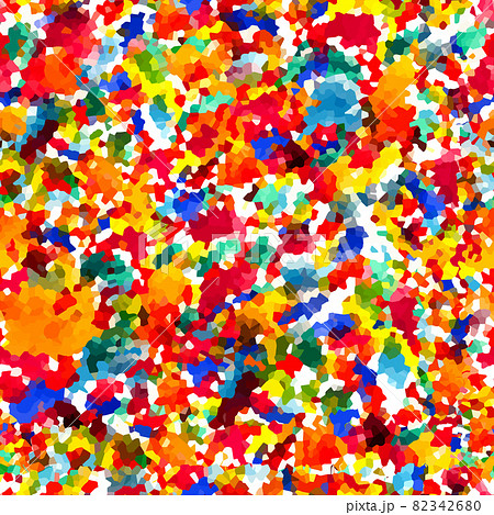 Seamless background of colorful blouses. Mosaic. Vector illustration 82342680