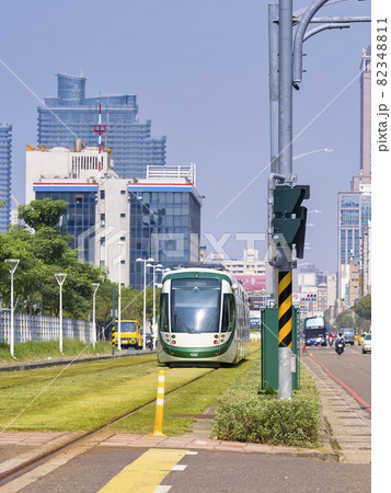 台湾 高雄LRT 軟体園区駅付近 / Kaohsiung LRT, Taiwan 82348811
