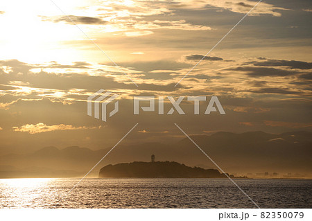 江の島夕景 82350079