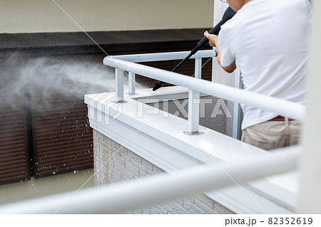 ベランダの洗浄 高圧洗浄機 ベランダの洗浄 高圧洗浄機 82352619