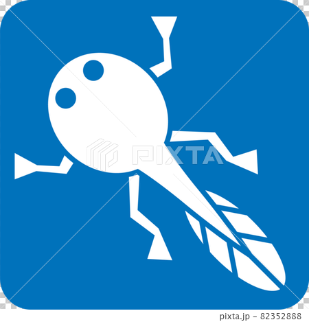 Tadpole pictogram 82352888