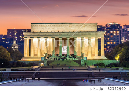 Abraham Lincoln Memorial in Washington, D.C. United States 82352940