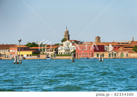 Murano Island famous for the production of artistic glass - Venice Lagoon Italy 82354300