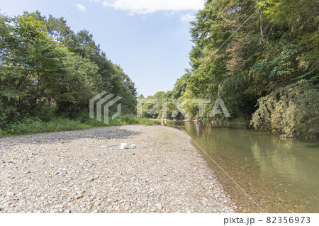 巾着田を流れる高麗川 巾着田を流れる高麗川 82356973