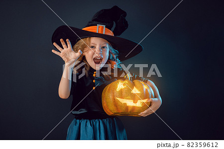 child on Halloween child on Halloween 82359612