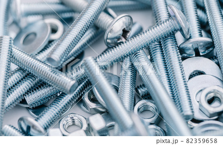 bolts and nuts close-up 82359658