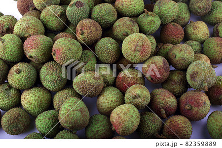 Lychee background. Tropical fruits Lychee background. Tropical fruits 82359889