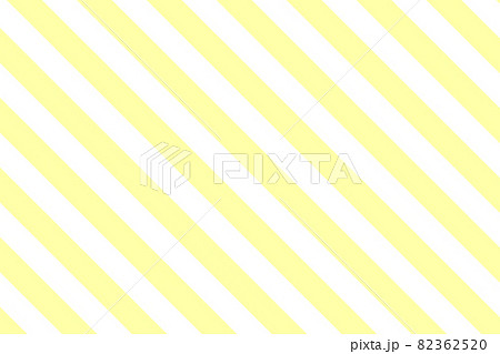 黄色のストライプ背景。斜めのシマシマ模様。 82362520