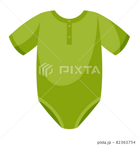 Stylized illustration of baby cloth. Image for design or decoration. 82363754