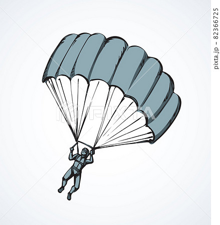Paraglider Sketch Stock Illustrations  48 Paraglider Sketch Stock  Illustrations Vectors  Clipart  Dreamstime