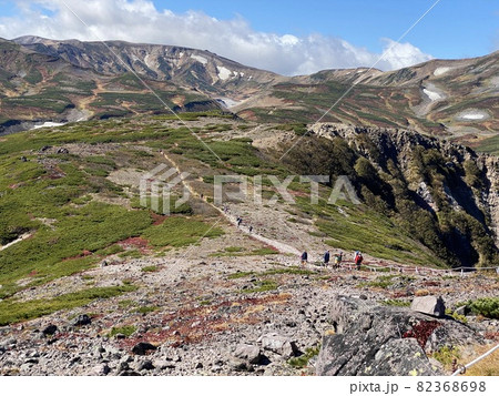 黒岳　登山道からの風景 82368698