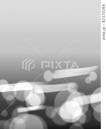 背景素材 センチメンタルな夜景 モノクロのイラスト素材