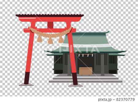 鳥居　神社 82370779