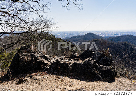唐沢山 登山道 見晴小屋から観る風景 (栃木百名山) 唐沢山 登山道 見晴小屋から観る風景 (栃木百名山) 82372377