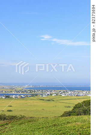 北海道 琵琶瀬展望台より霧多布湿原望む 北海道 琵琶瀬展望台より霧多布湿原望む 82373694