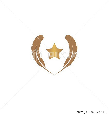 feather ink icon illustration vector template feather ink icon illustration vector template 82374348