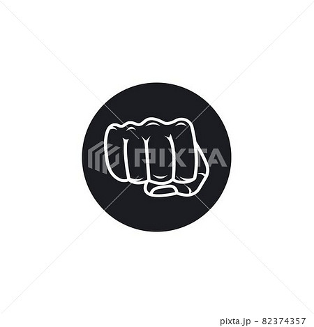 punch hand icon vector illustration design template 82374357