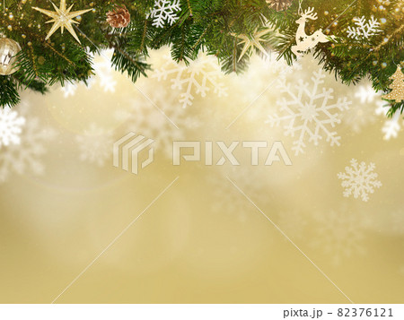 クリスマスのイメージ背景のイラスト素材 クリスマスのイメージ背景のイラスト素材