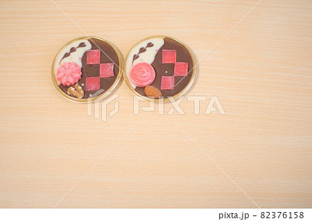 推しチョコマンディアンをバレンタインに手作り 推しチョコマンディアンをバレンタインに手作り 82376158